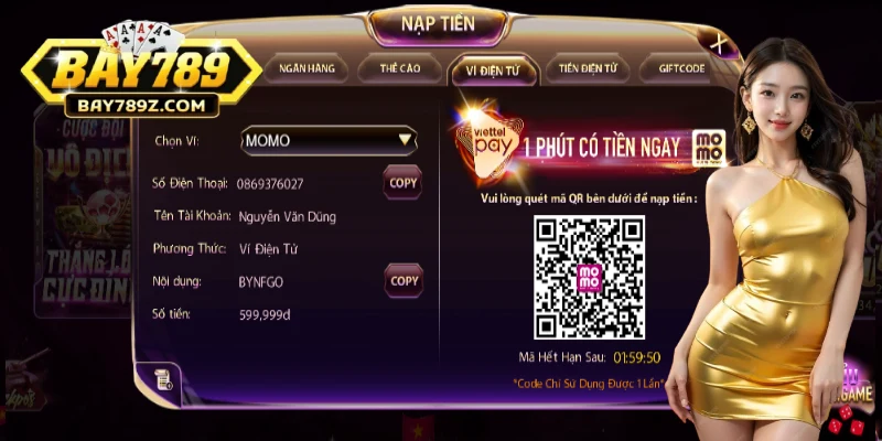Quét mã QR là cách nạp nhanh lại an toàn vào tài khoản game